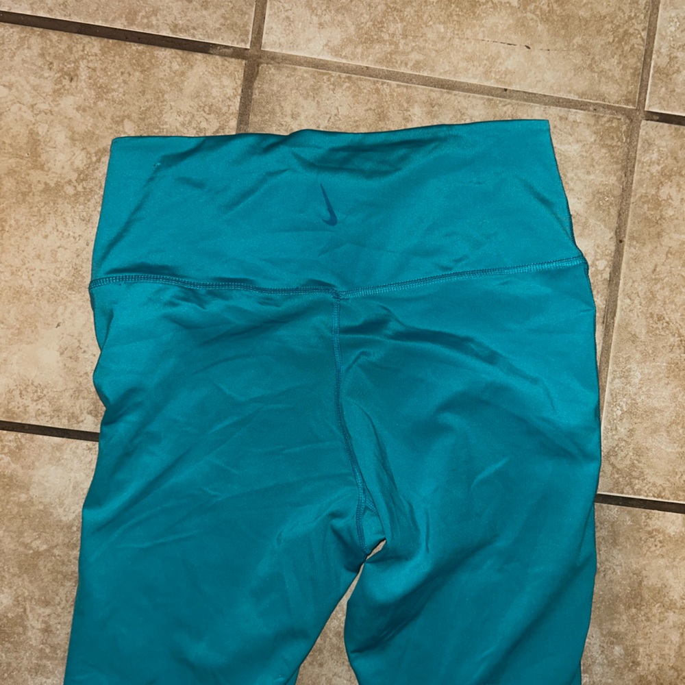 Nike Yoga Dri-FIT Luxe women's high-waisted 7/8 Infinalon leggings size Large - Picture 5 of 5